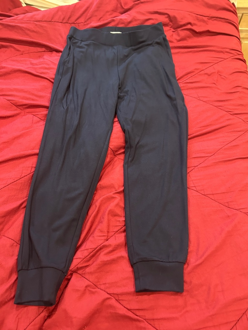 Navy Jogger Pants - Classic Comfort